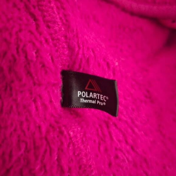 Patagonia Polartech Thermal Pro Re-Tool Snap-T® Pullover, Magenta Women's Medium - Picture 8 of 16